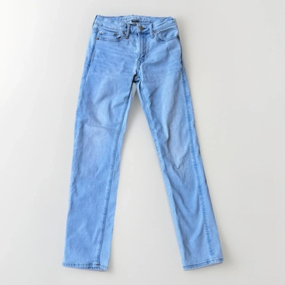 american eagle‎ jeans men Light Wash Air flex + 26x30 Slim Straight